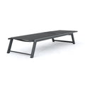 Myers Chaise Lounge Mp2 Black Grey Rattan Metal