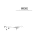 Greer Floating Shelf In Melamine X2,Cognac Cognac Minimalist,Modern Particle Board Melamine