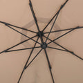 Simple Banana Shape Hanging Umbrella Sand Garden & Outdoor Umbrellas Aluminium