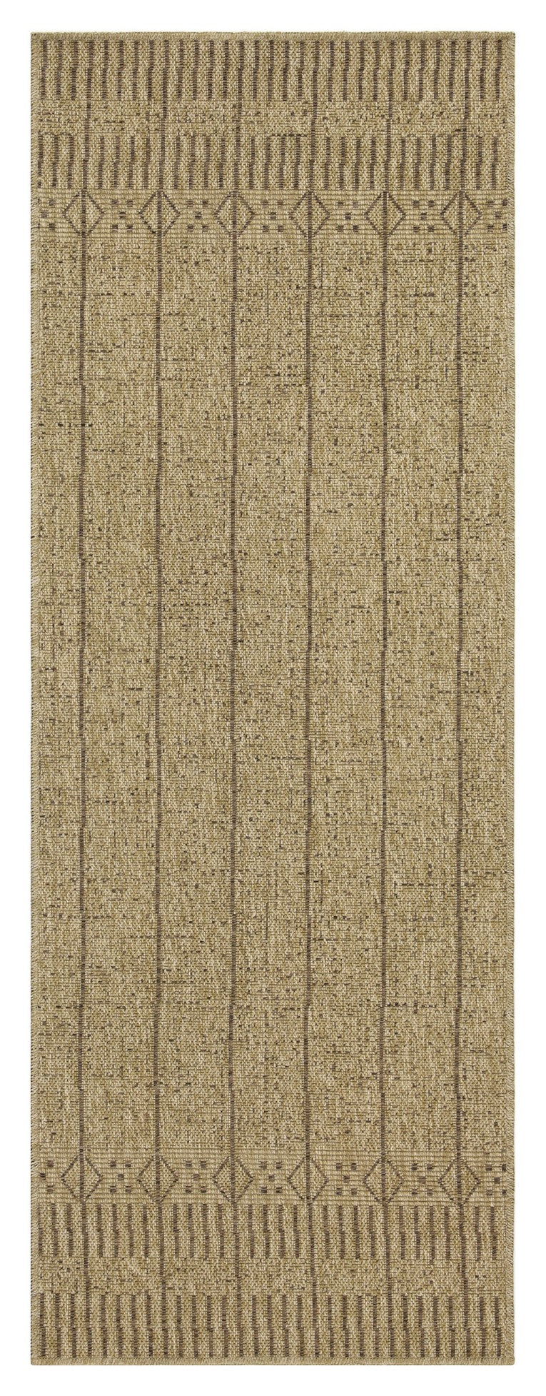 Earth Gc Ntl1009 Jute Mocha 7 Ft. 10 In. X 10 Ft. 3 In. Indoor Outdoor Area Rug Natural & Light Brown Polyester Polypropylene