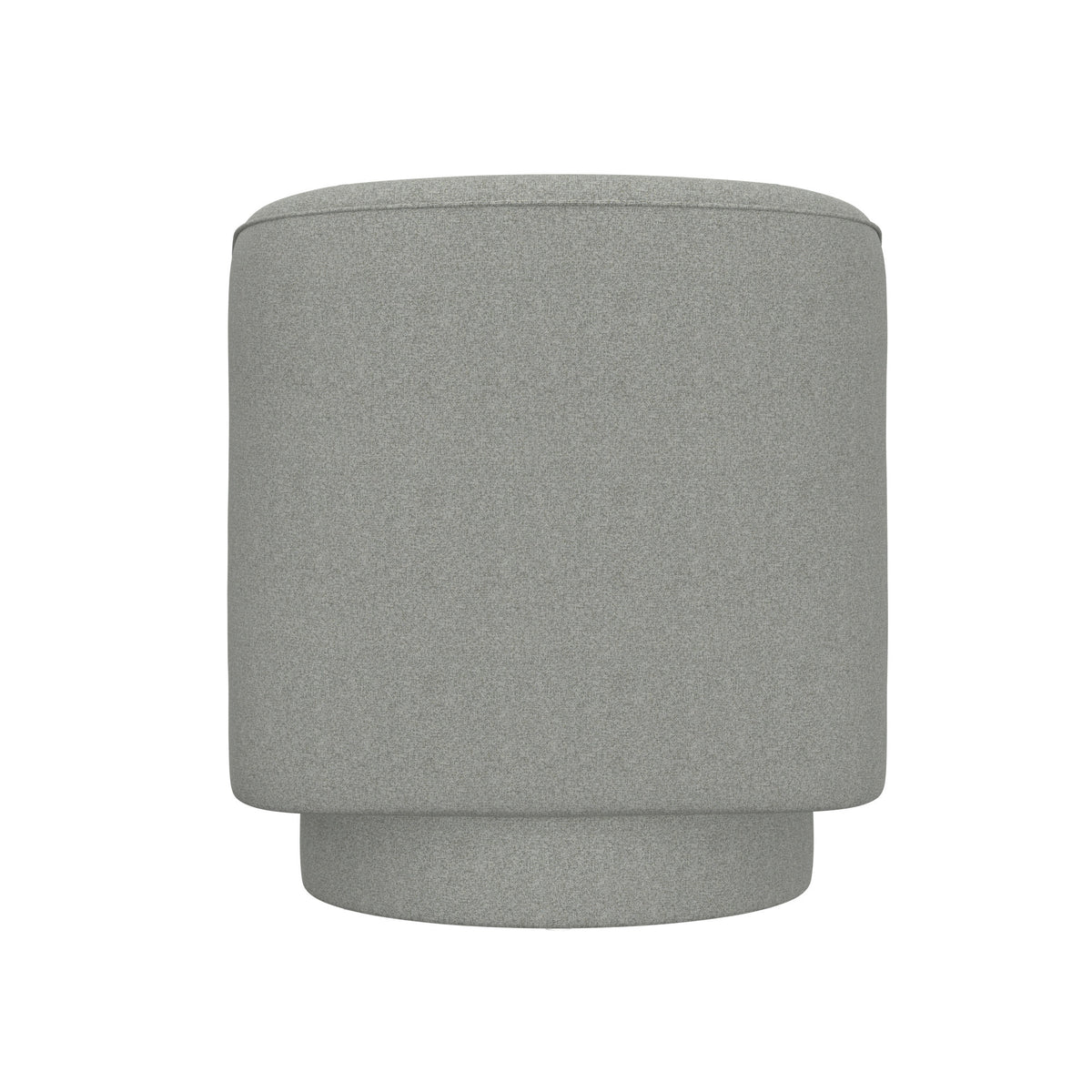 Bralin Gray Swivel Accent Chair Gray Foam Engineered Wood