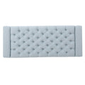 Guernsey Ottoman Blue Fabric
