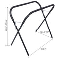 Heavy Duty Work Standheavy Duty Folding Work Stand, Foldable Work Table For Garage And Shop Best Use For Bumpers Fenders Doors Hoods Works750 Pound Capacity Black Steel