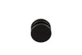 Roller Set With Wall Brackets And Anti Jump Knobs Only, 24D01P08 Mbx Matte Black Stainless Steel