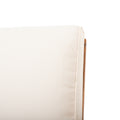 Paloma Club Chair Beige Acacia Wood