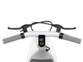Electric Scooter With Foldable Seat W 35 Miles Operating Range & 15.5Mph Max Speed White White Aluminum