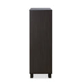 Eloy White & Espresso Finish Chest Espresso,White Mdf