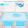 Fluffydream Super Absorbent Waterproof Dog And Puppy Pet Training Pad, Housebreaking Pet Pad,Blue 23.6