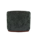 Coolmore Swivel Barrel Chair, Comfy Round Accent Sofa Chair For Living Room, 360 Degree Swivel Barrel Club Chair, Leisure Arm Chair For Nursery, Hotel, Bedroom, Office, Lounge Emerald Boucle Emerald Primary Living Space Foam Boucle