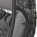 Kylie Hanging Basket Grey Only Basket ,Not Include A Hanging Stand Gray Rattan Waterproof Fabric Metal