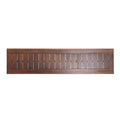 Manila 61.75'' Bench Set Of 2 Dark Brown Wood