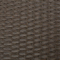 Puerta 4Pc Set Brown Rattan Waterproof Fabric