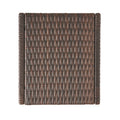 Bucharest End Table Brown Rattan