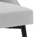 Colfax Side Chair Set Of 2 Stone Silver White Iron