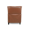 Recliner Chair Light Brown Pu