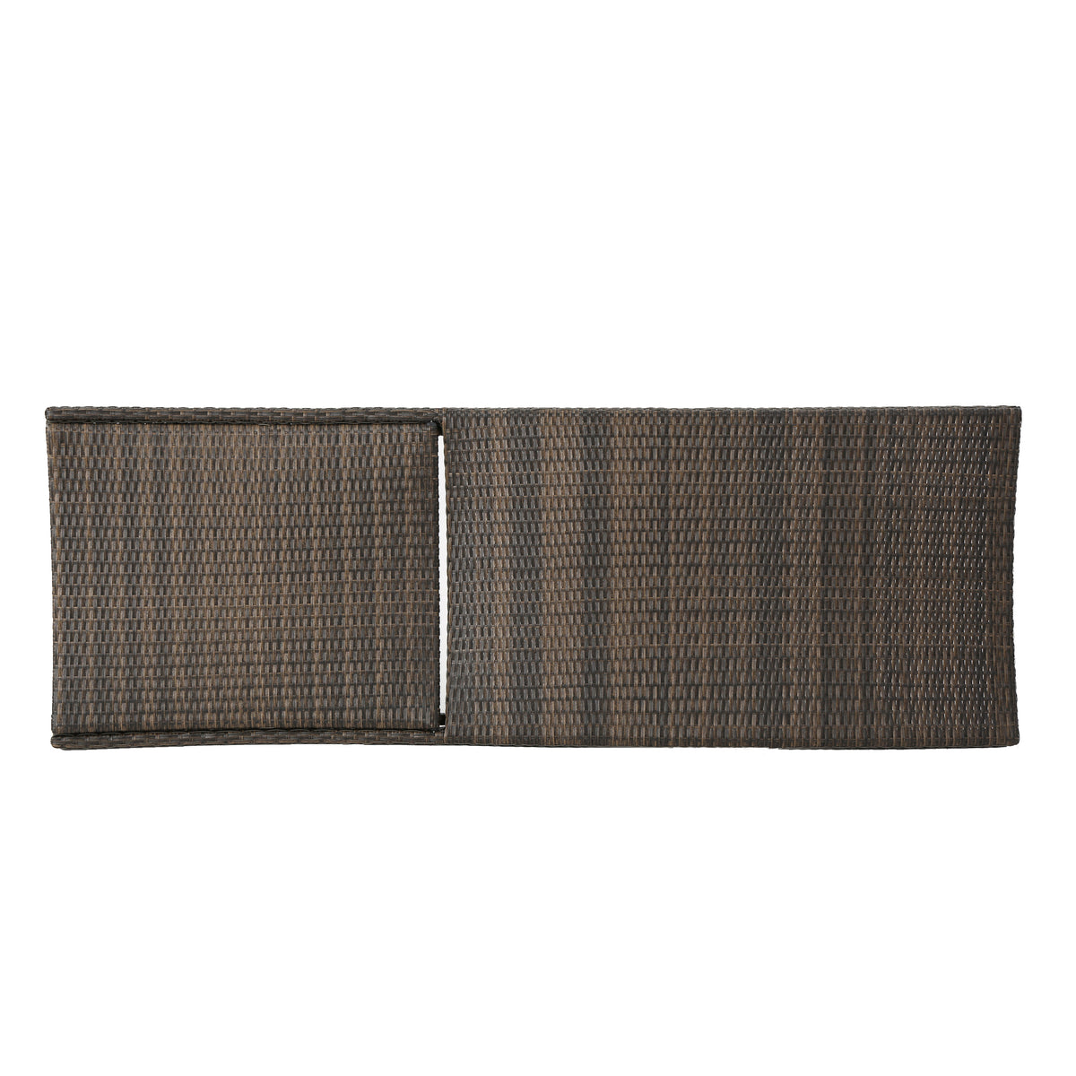 Salem Pe Wicker Chaise Lounge Mocha Rattan