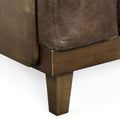 Club Chair Espresso Rubber Wood