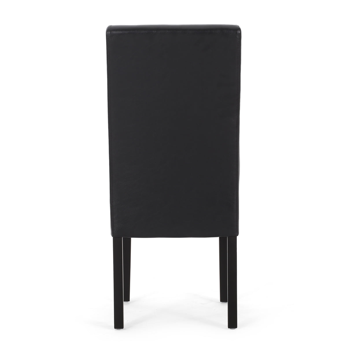 Dining Chair Mp2 Set Of 2 Black Pu