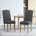 Dining Chair Charcoal Fabric