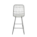 Niez Counter Stool Grey Ivory Iron