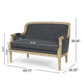 Seat Charcoal Fabric 2 Seat