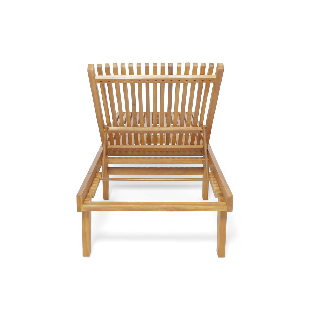 Nadine Chaise Lounge Teak Acacia Wood