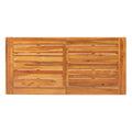 Catriona 3 Piece Wood Outdoor Dining Set Teak Acacia Wood