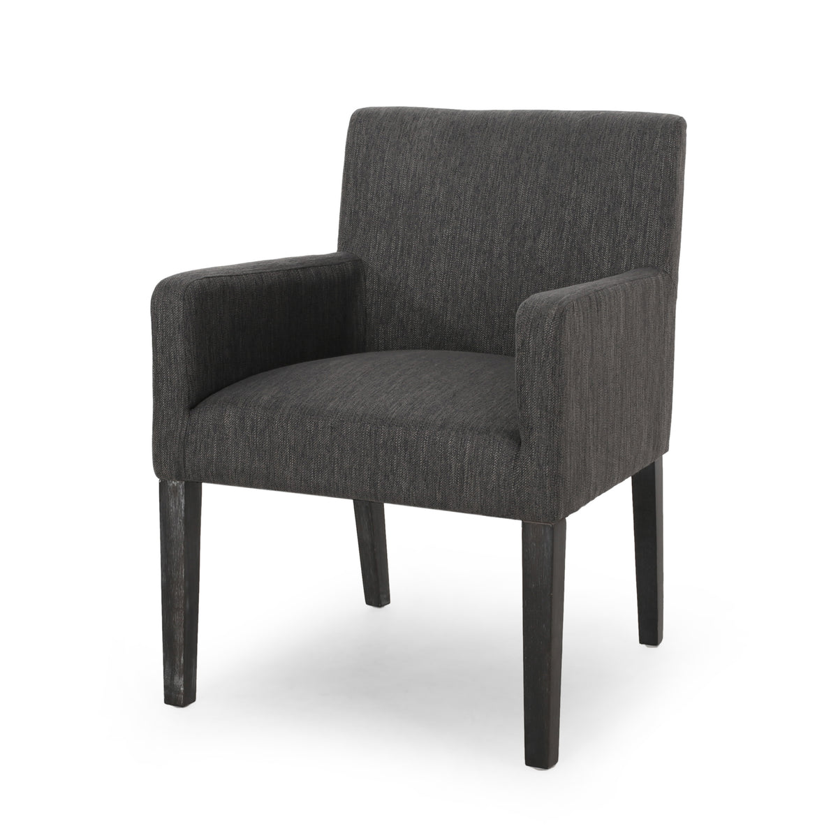 Arm Chair Charcoal Fabric