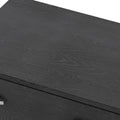 Disa 4 Drawer Chest Black Mdf