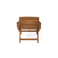 Lahaina Wood Foldable Chaise Lounge Brown Wood