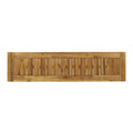 Nestor Bench, Natural Natural Acacia Wood