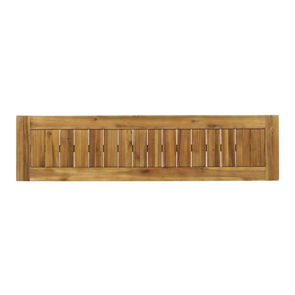 Nestor Bench, Natural Natural Acacia Wood