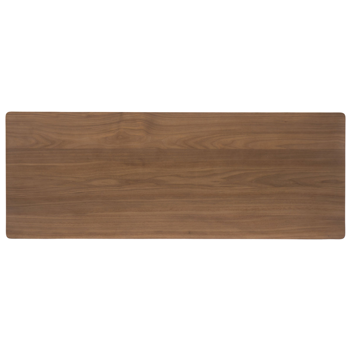 Wood Bar Table, Natural Walnut Finish, 17.72 In X 47.24 In X 42.01 In Walnut Mdf