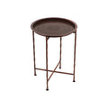 Cb Tray Table Copper Copper Iron