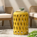Selen 15 Side Table Yellow Iron