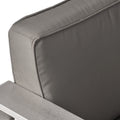 Cape Coral Mp1 Club Chair Yes Khaki,Silver Rust Resistant Frame Garden & Outdoor Modern Aluminium