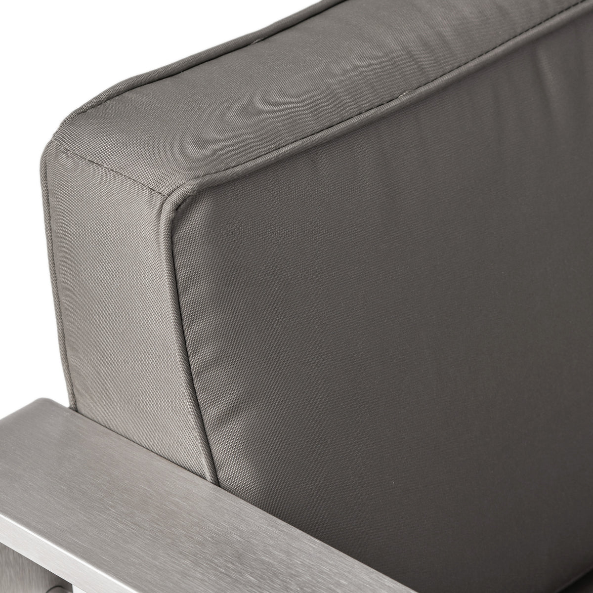Cape Coral Mp1 Club Chair Yes Khaki,Silver Rust Resistant Frame Garden & Outdoor Modern Aluminium