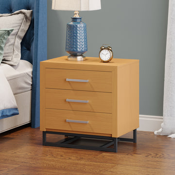 3 Drawer Chest Maple Mdf