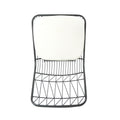 Niez Counter Stool Grey Ivory Iron