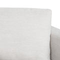 Club Chair Beige Fabric