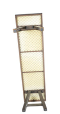 Marina Patio Backless Bench Brown Brown Metal