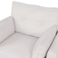 Club Chair Beige Fabric