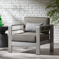 Cape Coral Mp1 Club Chair Yes Khaki,Silver Rust Resistant Frame Garden & Outdoor Modern Aluminium