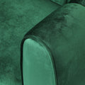 Miranda Velvet 3 Seater Sofa Emerald Velvet
