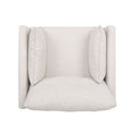 Club Chair Beige Fabric