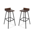 Jut Barstool Brown Acacia Wood