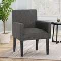 Arm Chair Charcoal Fabric
