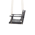 Alejandro Porch Swing Dark Grey Wood Metal