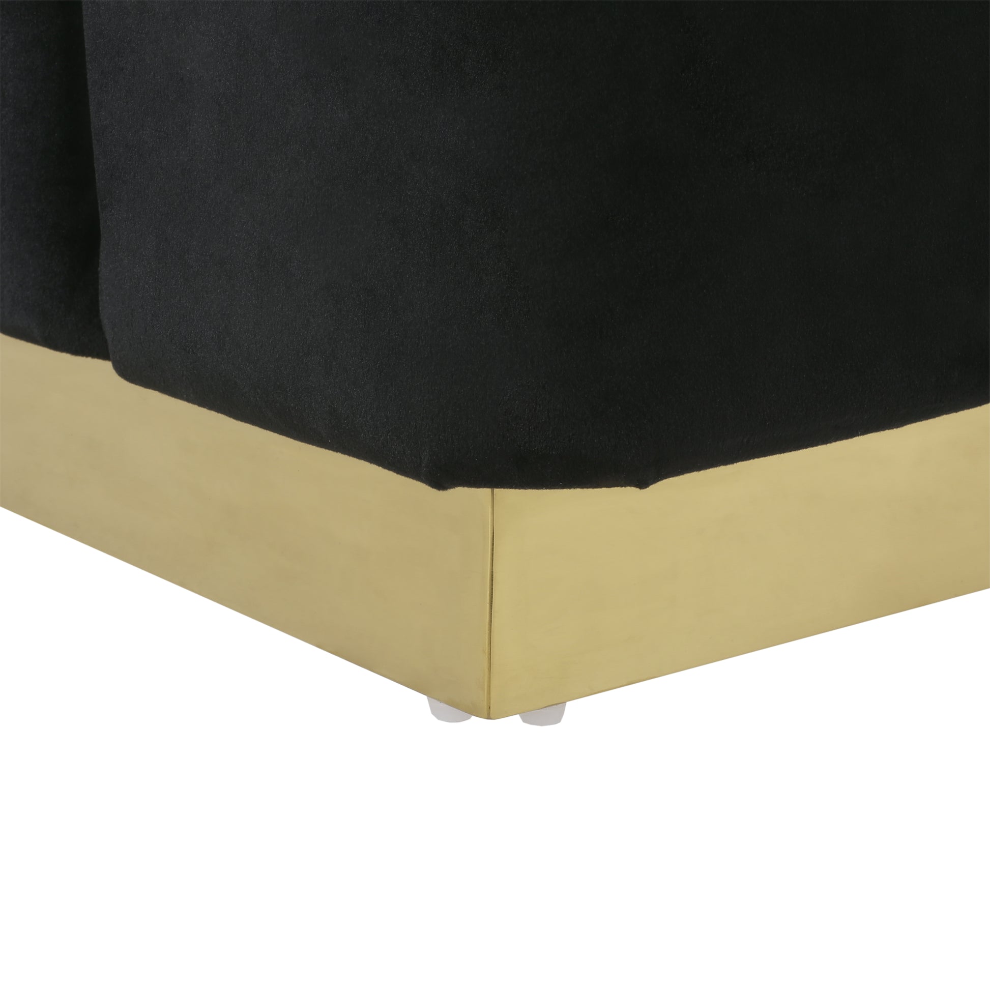 Ottoman Black Velvet