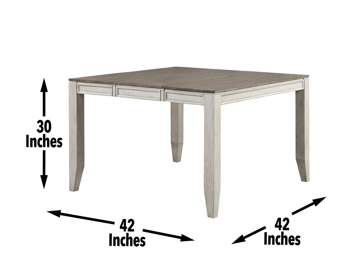 Abacus Counter Table Dark Brown Dark Brown Wood